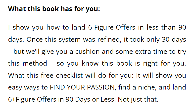 What This Book Has For You